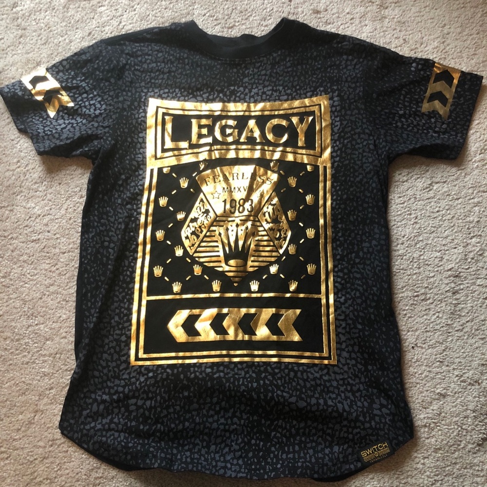 Black and Gold designer shirt
